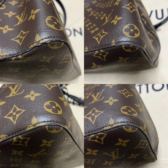 Louis Vuitton Black Monogram Neonoe MM Handbag - Picture 8 of 16